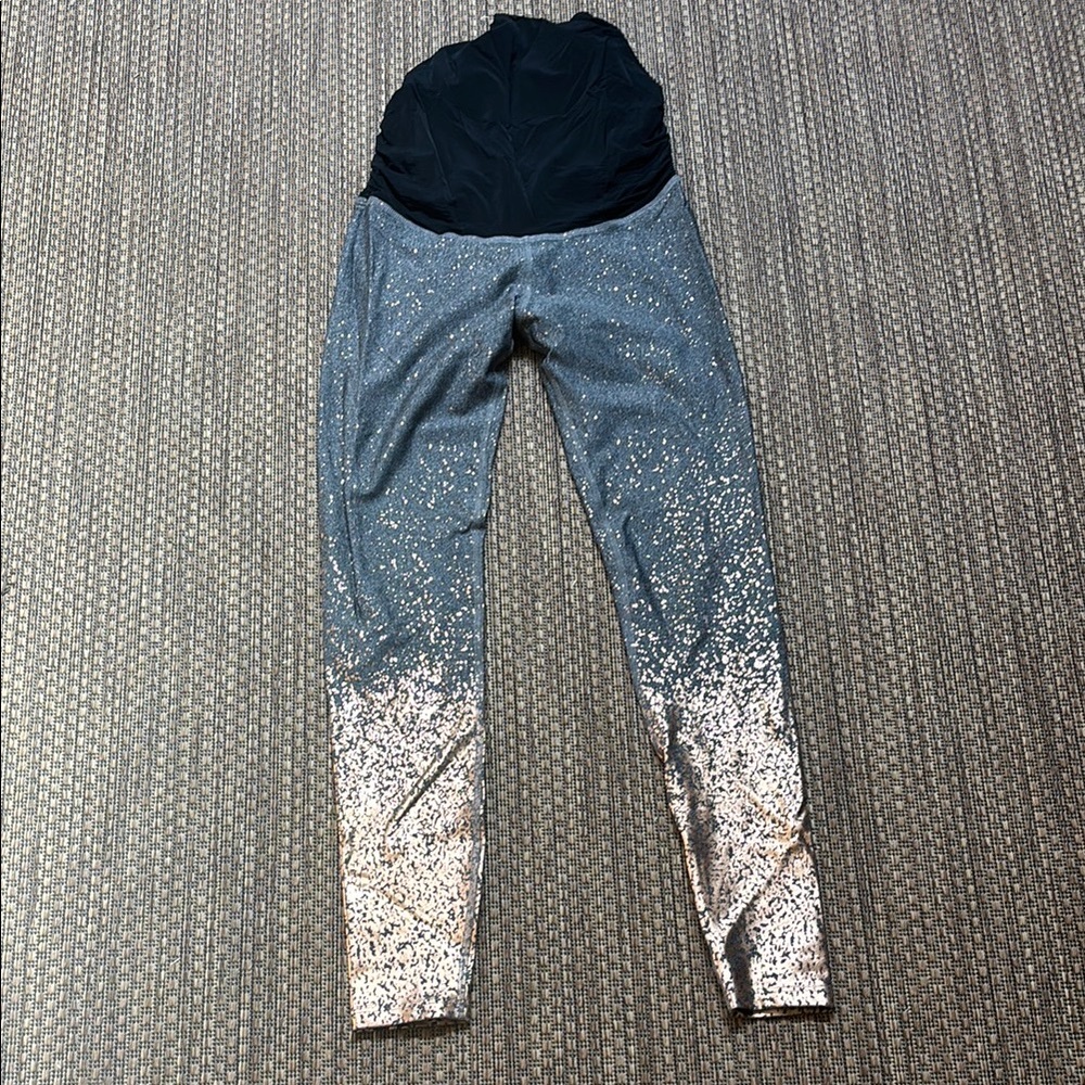 Maternity Sparkle Ombre Leggings